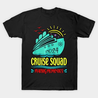 Cruise Squad 2024 Family Vacation Matching Group Summer T-Shirt